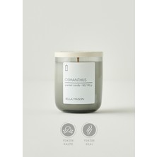 Bella Maison Osmanthus Ahşap Fitilli Soy Wax Mum
