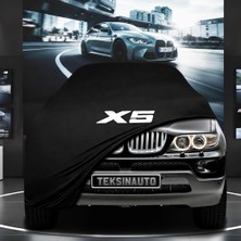 ULTRASHOP Bmw X5 E53 (2000-2006) Kumaş Oto Branda Araç Brandası Siyah Renk Kumaş Penye Araba Brandası Pratik Araç Örtüsü