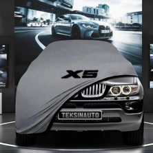 ULTRASHOP Bmw X5 E53 (2000-2006) Kumaş Oto Branda Araç Brandası Gri Renk Kumaş Penye Araba Brandası Pratik Araç Örtüsü