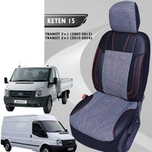 Nisa Araca Özel Ford Transit 2007-2013 Model Uyumlu2+1 Koltuk Kılıf