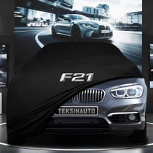 ULTRASHOP Bmw 1 Serisi F21 (2011-2019) Kumaş Oto Branda Araç Brandası Siyah Renk Kumaş Penye Araba Brandası Pratik Araç Örtüsü
