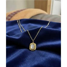 Sphere Jewelry Sofia Taşlı Çelik Zincir Kolye