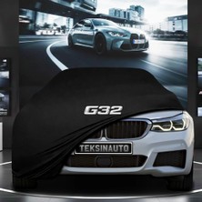 ULTRASHOP Bmw 6 Serisi G32 Gran Turismo (2017-2020) Kumaş Oto Branda Araç Brandası Siyah Renk Kumaş Penye Araba Brandası Pratik Araç Örtüsü