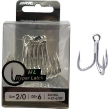 Bkk Viper-41 No:2/0 Üçlü Olta Iğnesi 6 Adet