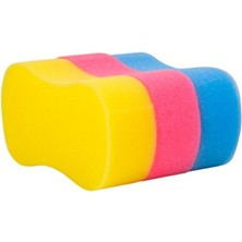 Güzelyüz Avm Oto Yıkama Süngeri Kıvrımlı Yumuşak Sünger Çok Amaçlı Araç Süngeri Araba Yıkama ve Temizleme 3 Adet