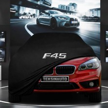 ULTRASHOP Bmw 2 Serisi F45 (2014-2021) Kumaş Oto Branda Araç Brandası Siyah Renk Kumaş Penye Araba Brandası Pratik Araç Örtüsü