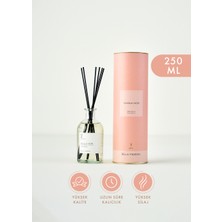 Bella Maison Vanilya Noir Çubuklu Oda Kokusu 250 ml – Kalıcı Vanilya Esansı, Şık Beyaz Cam Şişe Tasarımı