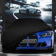 ULTRASHOP Bmw M4 Csl Kumaş Oto Branda Araç Brandası Siyah Renk Kumaş Penye Araba Brandası Pratik Araç Örtüsü
