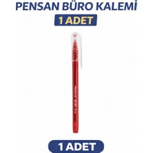 Epilons Pensan Büro 2270 Kırmızı Tükenmez Kalem 1.0 mm Medium Yerli Üretim 1 Adet