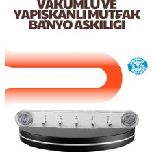 Zero Land Hnrlishp Çok Amaçlı Vakumlu Askılık Yapışlı Kolay Montajlı
