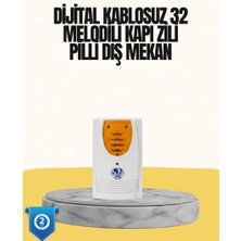 Zero Land Hnrlishp Kablosuz Kapı Zili Düzenli ve Konforlu Yaşam Alanları Için