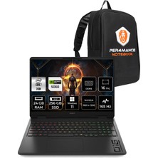 Hp Omen 16 Intel Core 7 240H 24GB 256GB SSD RTX5060/8GB 16" Fhd+ 165Hz W11H Taşınabilir Bilgisayar & Per4 Çanta BQ1Z0EAPN373