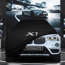 ULTRASHOP Bmw X1 F49 (2016-2022) Kumaş Oto Branda Araç Brandası Siyah Renk Kumaş Penye Araba Brandası Pratik Araç Örtüsü
