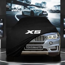 ULTRASHOP Bmw X5 F15 (2013-2018) Kumaş Oto Branda Araç Brandası Siyah Renk Kumaş Penye Araba Brandası Pratik Araç Örtüsü