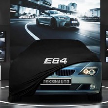 ULTRASHOP Bmw 6 Serisi E63 E64 Coupe Cabrio (2003-2010) Kumaş Oto Branda Araç Brandası Siyah Renk Kumaş Penye Araba Brandası Pratik Araç Örtüsü