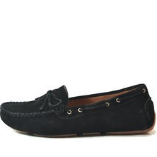 Beety 128.505 Hakiki Deri Siyah Rok Kadın Loafer Babet