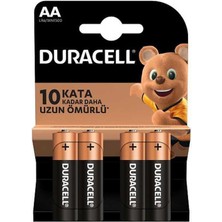 Aesco Duracell Alkalin Pil Aa 4'' Lü Paket