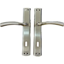 Aesco Sofuoğlu Makro Nikel Saten Oda Kapı Kolu