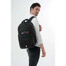 Benitto Kids Cambridge Polo Club Minimalist Tasarım Unisex Çok Gözlü Sırt Çantası