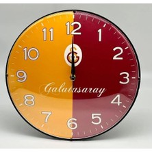 Storemax Filizorasell Galatasaray Lisanslı Duvar Saati Sarı Kırmızı
