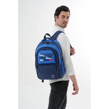 Benitto Kids Benittokids Cambridge Polo Club Minimalist Tasarım Unisex Çok Gözlü Sırt Çantası