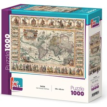 Storemax Filizorasell Eski Dünya Haritası 1000 Parça Puzzle