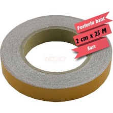 Fosfor Bant 2CMX25M Sarı Oto Aksesuar Premium