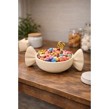 Öztürk Organizasyon Şeker Tasarımlı Dekoratif Kase – Atıştırmalık ve Şekerlik