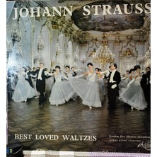Plakantik Johann Strauss Iı - Best Loved Waltzes - London Pro Musica Symphony (Arc) Lp