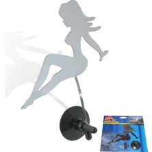 Sallanan Kız Nıkelaj Vantuzlu Oto Aksesuar Premium