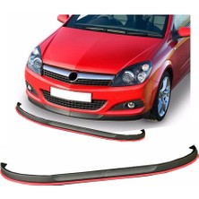 Opel Astra H Lip  4 Parça Kırmızı Oto Aksesuar Premium