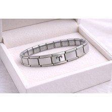 Çelik Nomination Bileklik Koç Burcu | Paslanmaz Çelik Burç Bilekliği | Güçlü ve Şık Tasarım