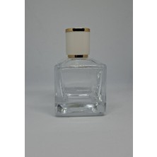 50 ml (2 Adet) Küp (Sprey Aparat Ile Kapatılır) Kolay Kapama Boş Parfüm Şişe