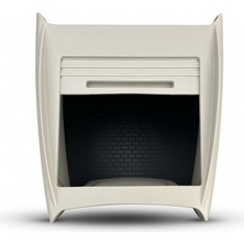 Togg T10X  23-  Ön Konsol Arası Organizer Saklama Kutusu Bej Oto Aksesuar Premium