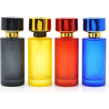 50 ml Renkli 12 Adet Tekrar Doldurulabilir) Boş Şişe