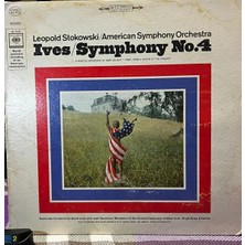 Plakantik Charles Ives - Symphony No. 4 - Leopold Stokowski / American Symphony Orchestra Vinyl Lp