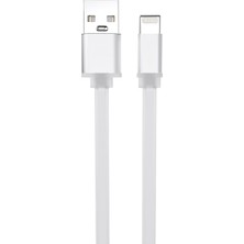 Avcı Teknoloji Market Lightning Şarj Kablosu 3A Hızlı Şarj USB Lightning Data ve Şarj Kablosu 1.2m