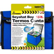 Termos Çanta Isı Yalıtımlı  15 Lt Seyahat Boy Oto Aksesuar Premium