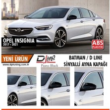 Opel Insıgnıa 17-21  Yarasa Ayna Kapağı P.black Oto Aksesuar Premium