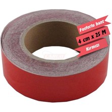 Fosfor Bant 4CMX25M Kırmızı Oto Aksesuar Premium