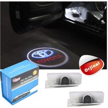 Toyota Araca Özel Kapı Altı Logo Oto Aksesuar Premium