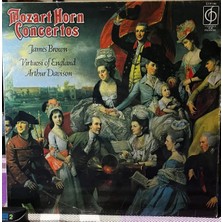 Plakantik Mozart: Horn Concertos - James Brown & Virtuosi Of England - Cfp 148 Stereo Vinyl Lp