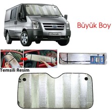 Güneşlik Ön Büyük Boy Metalize 150X70 Oto Aksesuar Premium