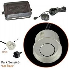 Park Sensörü Ses Ikazlı 22MM Gri Oto Aksesuar Premium