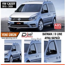 Vw Caddy 15-20  Yarasa Ayna Kapağı P.black Oto Aksesuar Premium