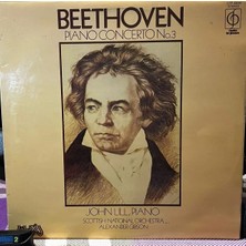Plakantik Beethoven - Piano Concerto No. 3 - John Lill, Alexander Gibson (Cfp, 1977) Lp