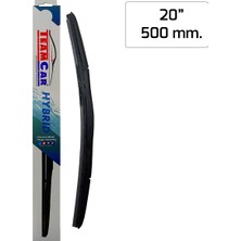 500 mm 20" Hybrid Silecek Süpürgesi Oto Aksesuar Premium