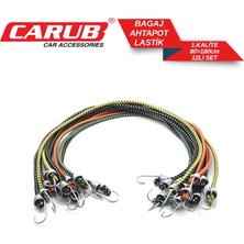 Bagaj Ahtapot Lastiği   12Lİ 80>180CM  1.kalite Oto Aksesuar Premium