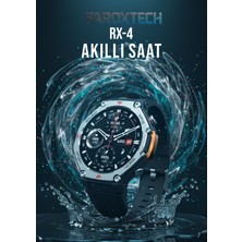 FaroxTech Rx-4 Akıllı Saat – Android & iPhone Uyumlu