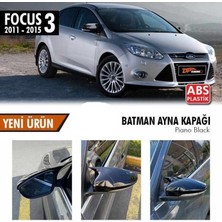 Ford Focus 3 11-18 / Focus 2 09-11  Yarasa Ayna Kapağı P.black Oto Aksesuar Premium